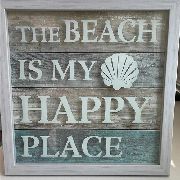 Beach Happy Place Wall Art - Picture 3 of 4